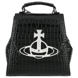 Vivienne Westwood Женский рюкзак из телячьей кожи черный 4a020007u-l0098