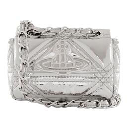 Vivienne Westwood Женская сумка через плечо серебристая 5c01000uws0024silver