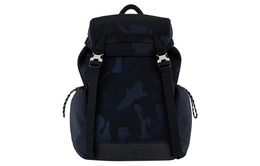 Emporio Armani Повседневный рюкзак из трикотажной ткани мужской синий y4o434-y724e-180560