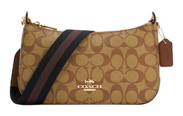 Coach Холщовая сумка с кожаной сумочкой на пояс c7264-imbdx