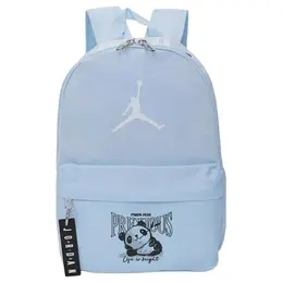 Jordan Полиэстеровый рюкзак Unisex Blue, Panda jd2213008td-010(team378-卡 f2） | panda