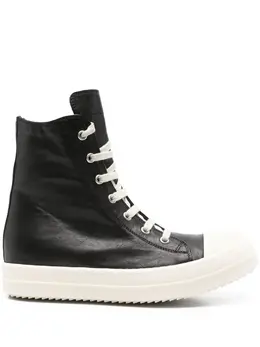 Rick Owens: Чёрные кроссовки 
