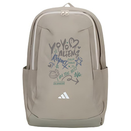 Adidas Средний унисекс серый рюкзак из ткани, Colorful letters jx7412(team378-fchy p4) | colorful letters