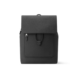 Louis Vuitton Быстрый кожаный рюкзак мужской черный m15262