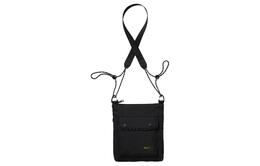 Carhartt WIP Хлопковая наплечная сумка мужская черная, Black i032191-89-xx | black