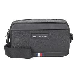 Tommy Hilfiger Мужская сумка через плечо из искусственной кожи черная, Black am0am12709bds | black