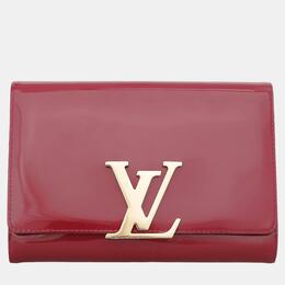Louis Vuitton Patent Leather Louise MM Clutch 1055027