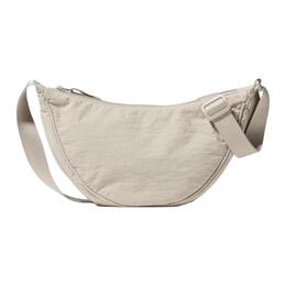 Uniqlo Полиамидная женская сумка через плечо темно-бежевого цвета, Dark Beige 478708-32 | dark beige