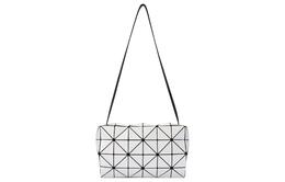 Issey Miyake Картонная сумка из поливинилхлоридной смолы на пояс или через плечо женская белая bb41-ag422-01