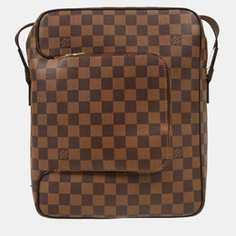 Louis Vuitton Damier Ebene Canvas Olaf MM Shoulder Bag 1134548