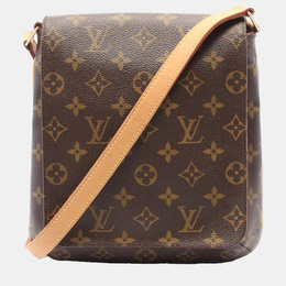 Louis Vuitton Brown Monogram Canvas Musette Salsa Crossbody Bag 1151635