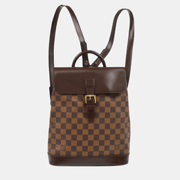 Louis Vuitton Brown Damier Ebene Soho Backpack 1159337