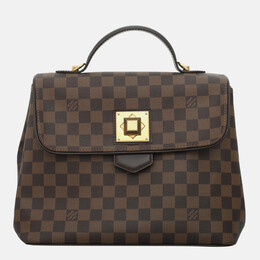 Louis Vuitton: Коричневая сумка 