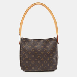 Louis Vuitton Brown Monogram Canvas Looping MM Shoulder Bag 1164066