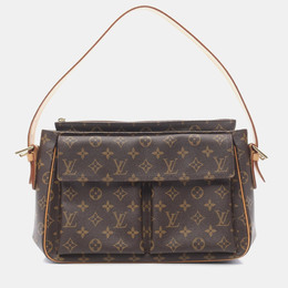 Louis Vuitton Vivacite GM Brown Monogram Canvas Shoulder Bag 1167713