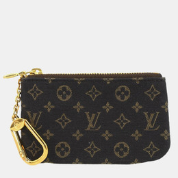 Louis Vuitton: Коричневый кошелёк  Pochette