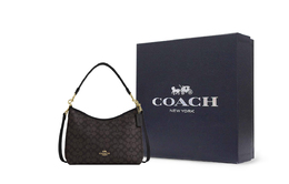 Coach Сумка через плечо из лакированного холста cv975-imxaq