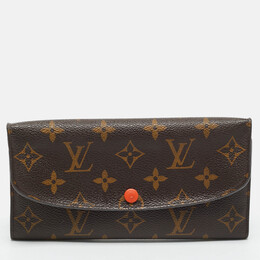 Louis Vuitton: Коричневый кошелёк 