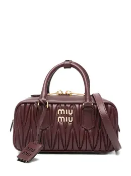 Сумка-тоут Arcadie с логотипом Miu Miu, красный 31790841 | красный