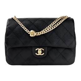 Chanel Блестящая кожаная сумка через плечо as3921-b18732-94305