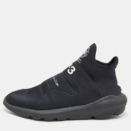 Y-3 Y3 x Adidas Black Fabric and Mesh Suberou Sneakers Size 43.5 804378