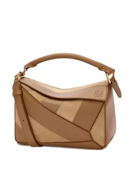 Loewe small Puzzle striped tote bag 31703729