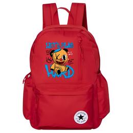 Converse Полиэстеровый рюкзак средний размер унисекс красный, Plush Bear cv2213004ps-002(team378-ax f2) | plush bear
