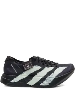 Y-3: Чёрные кроссовки 