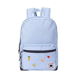 Converse Средний рюкзак из полиэстера для женщин Light Haze Blue, Lemon Summer cv2413022ps-002(team354-月亮荡秋千) | lemon summer