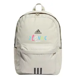 Adidas Тканевый рюкзак унисекс светло-серый и черный, love ir9757(team378-lcg x1) | love