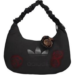 Adidas Originals Кожаная сумка через плечо унисекс черная, Rose jp0146(team1311-玫瑰) | rose