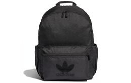 Adidas Originals Полиэстеровый рюкзак обычный унисекс чистый черный, Pure Black fm0724 | pure black