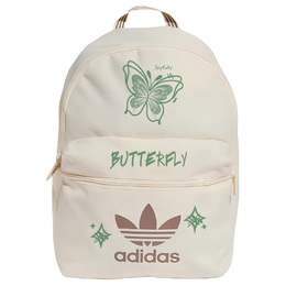 Adidas Originals Полиэстеровый рюкзак унисекс Miracle White, Green Butterfly jj4160(team378-猫 p4) | green butterfly
