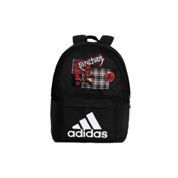 Adidas Полиэстеровый рюкзак обычный унисекс черный красный, Black Red hg0349(team186-霓虹格裂) | black red