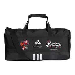 Adidas Полиамидная узорчатая сумка через плечо унисекс черная, Floral hc7272(team378-dz p4) | floral