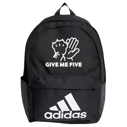 Adidas Полиэстеровый рюкзак унисекс черный, GIVE ME FIVE hg0349(team378-幽灵 p4) | give me five