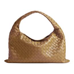 Bottega Veneta Кожаная сумка через плечо маленькая женская тёмно-орехового цвета 796262v3iv19893