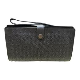 Bottega Veneta Кожаный клатч из страуса 302652vq9511000包