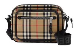 Burberry Винтажная сумка через плечо из телячьей кожи унисекс коллекционная желтая 8010152
