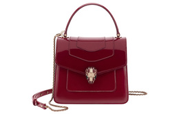 Bvlgari Сумка Serpenti Forever из телячьей кожи с головой змеи 293223