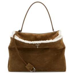 Balenciaga Кожаная сумка тубас женская умбра 7897442abad2590
