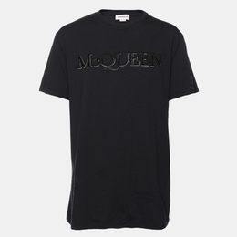 Alexander McQueen: Синяя футболка 