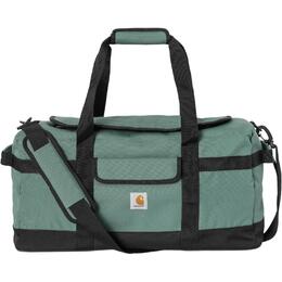 Carhartt WIP Переработанный полиэстеровый дорожный рюкзак унисекс зеленый, Green i031580-2m2-xx | green