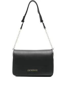 Love Moschino logo-plaque shoulder bag 31669594