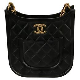 Chanel Кожаная сумка хобо as4532-b16235-94305