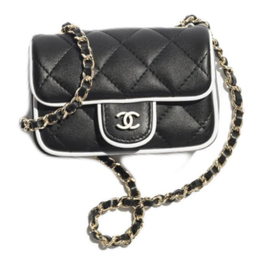 Chanel Женская черная сумка-клатч на плечо из овчины ap4512-b19460-nafjo