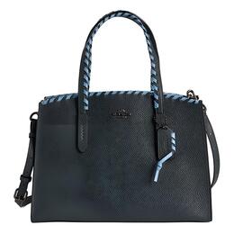 Coach Кожаная сумка Шарлотт Кэрриолл большая женская Айви cdm47-dkivy
