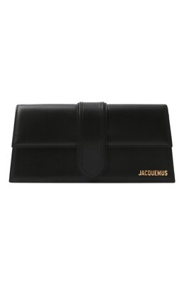 Jacquemus: Чёрная сумка  Le Bambino Long