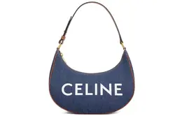 Celine Сумка из ткани и натуральной кожи Женская сумка через плечо 193952dka-07at