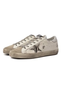 Golden Goose Deluxe Brand: Белые кеды  Super Star